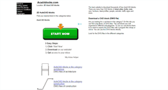 Desktop Screenshot of acad-blocks.com